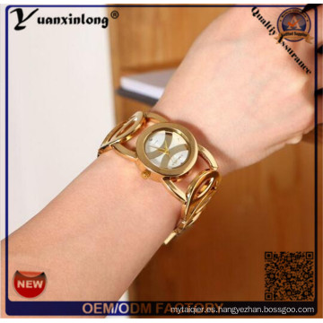 YXL-759 2016 caliente venta de moda dama moda reloj barato de buena calidad